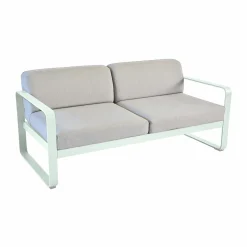 Camif Canapés Et Fauteuils De Jardin>FERMOB Canapé 2 Places Bellevie Gris Flanelle en Aluminium -