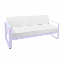 Camif Canapés Et Fauteuils De Jardin>FERMOB Canapé 2 Places Bellevie Blanc Grisé en Aluminium -