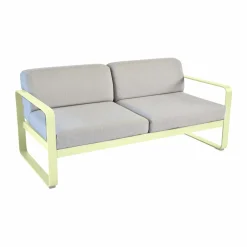 Camif Canapés Et Fauteuils De Jardin>FERMOB Canapé 2 Places Bellevie Gris Flanelle en Aluminium -