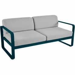 Camif Canapés Et Fauteuils De Jardin>FERMOB Canapé 2 Places Bellevie Gris Flanelle en Aluminium -