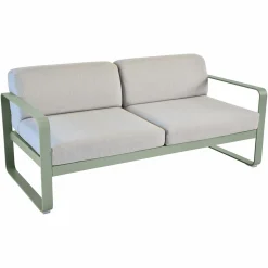 Camif Canapés Et Fauteuils De Jardin>FERMOB Canapé 2 Places Bellevie Gris Flanelle en Aluminium -