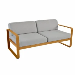 Camif Canapés Et Fauteuils De Jardin>FERMOB Canapé 2 Places Bellevie Gris Flanelle en Aluminium -
