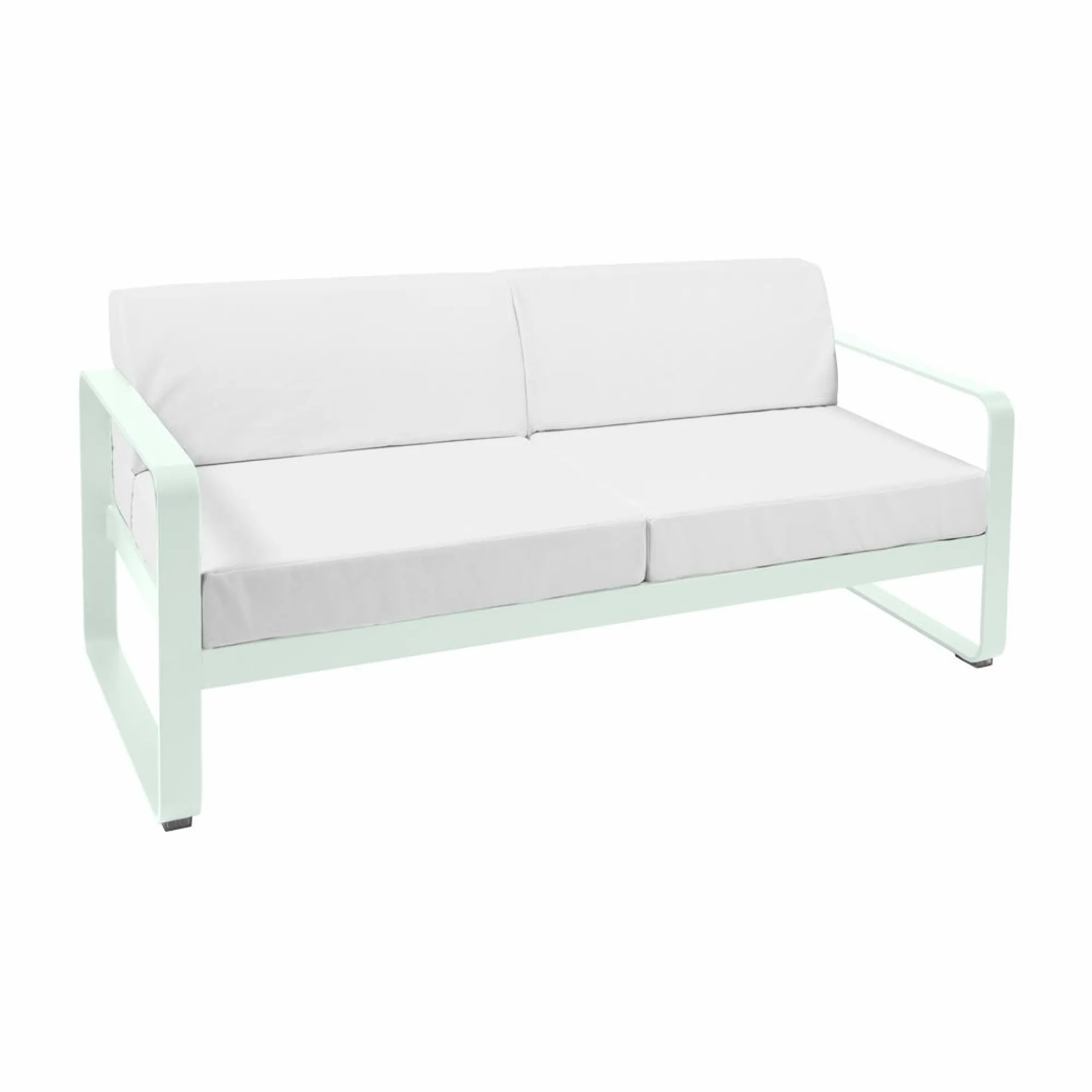Camif Canapés Et Fauteuils De Jardin>FERMOB Canapé 2 Places Bellevie Blanc Grisé en Aluminium -
