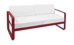 Camif Canapés Et Fauteuils De Jardin>FERMOB Canapé 2 Places Bellevie Blanc Grisé en Aluminium -