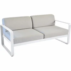 Camif Canapés Et Fauteuils De Jardin>FERMOB Canapé 2 Places Bellevie Gris Flanelle en Aluminium -
