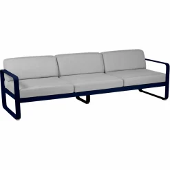 Camif Canapés Et Fauteuils De Jardin>FERMOB Canapé 3 Places Bellevie Gris Flanelle en Aluminium -