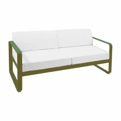 Camif Canapés Et Fauteuils De Jardin>FERMOB Canapé 2 Places Bellevie Blanc Grisé en Aluminium -