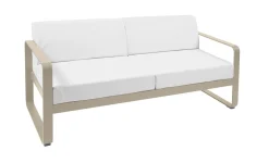 Camif Canapés Et Fauteuils De Jardin>FERMOB Canapé 2 Places Bellevie Blanc Grisé en Aluminium -