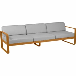 Camif Canapés Et Fauteuils De Jardin>FERMOB Canapé 3 Places Bellevie Gris Flanelle en Aluminium -