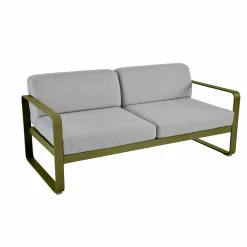 Camif Canapés Et Fauteuils De Jardin>FERMOB Canapé 2 Places Bellevie Gris Flanelle en Aluminium -