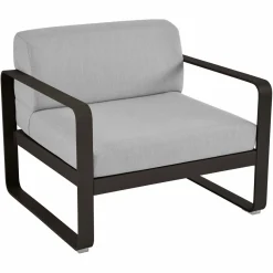 Camif Canapés Et Fauteuils De Jardin>FERMOB Fauteuil Bellevie Gris Flanelle en Aluminium -