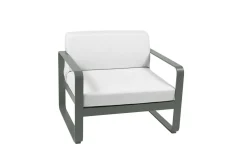 Camif Canapés Et Fauteuils De Jardin>FERMOB Fauteuil Bellevie Blanc Grisé en Aluminium -