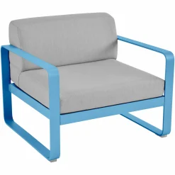 Camif Canapés Et Fauteuils De Jardin>FERMOB Fauteuil Bellevie Gris Flanelle en Aluminium -