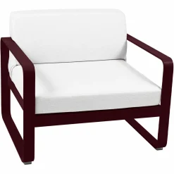 Camif Canapés Et Fauteuils De Jardin>FERMOB Fauteuil Bellevie Blanc Grisé en Aluminium -