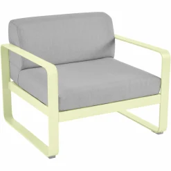 Camif Canapés Et Fauteuils De Jardin>FERMOB Fauteuil Bellevie Gris Flanelle en Aluminium -