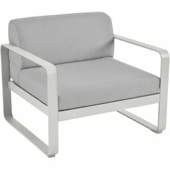 Camif Canapés Et Fauteuils De Jardin>FERMOB Fauteuil Bellevie Gris Flanelle en Aluminium -