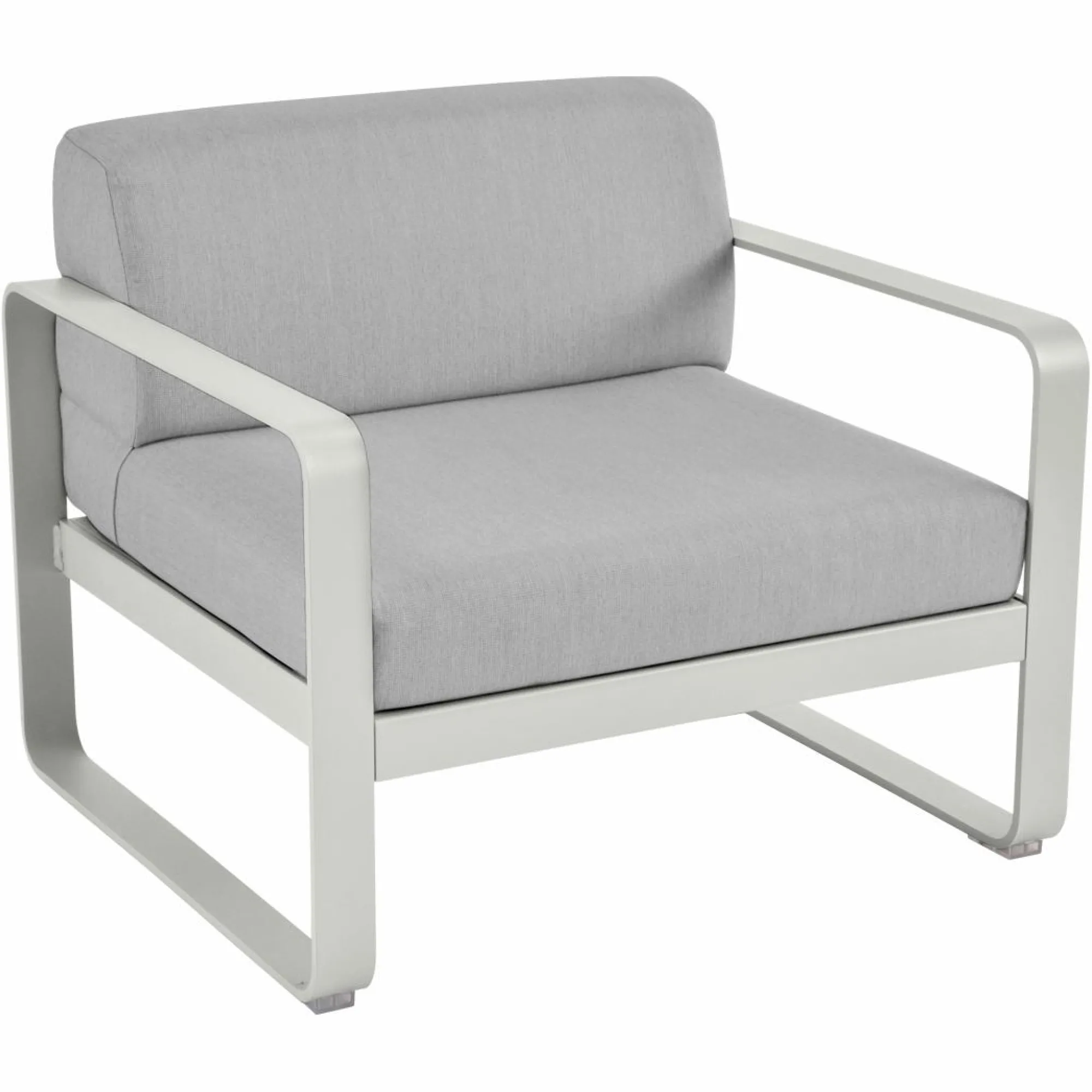 Camif Canapés Et Fauteuils De Jardin>FERMOB Fauteuil Bellevie Gris Flanelle en Aluminium -