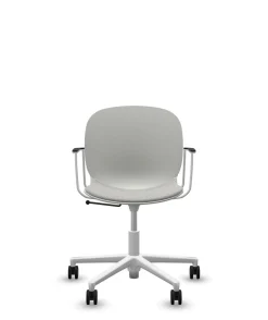Camif Chaises De Bureau>FLOKK Chaise de bureau assise capitonnée avec accoudoirs Noor 6070S -
