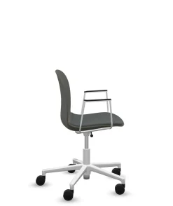 Camif Chaises De Bureau>FLOKK Chaise de bureau assise capitonnée avec accoudoirs Noor 6070S -