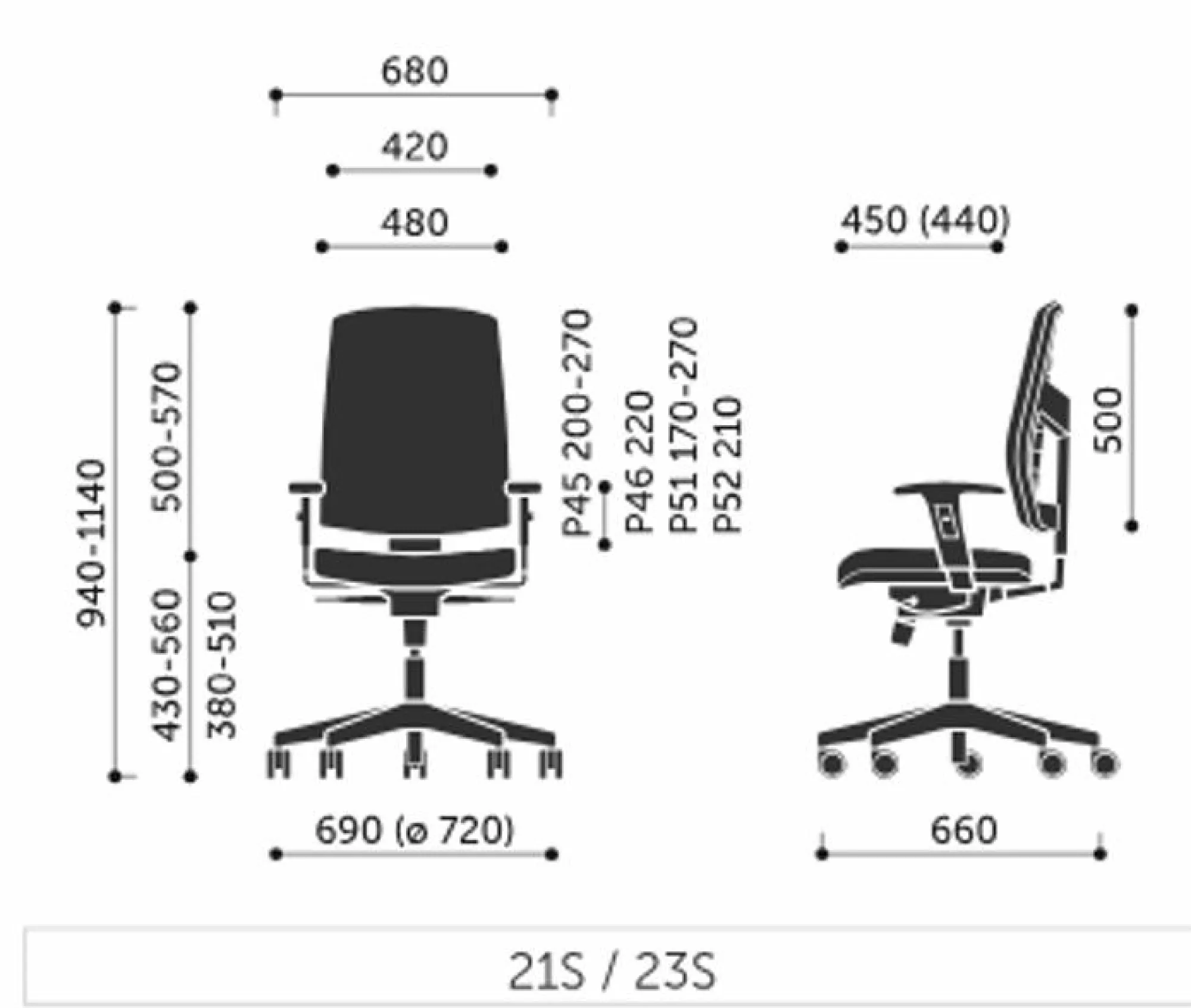 Camif Chaises De Bureau>FLOKK Chaise de bureau Raya 21S - - Roulettes pour sol dur
