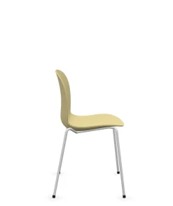 Camif Chaises De Bureau>FLOKK Chaise empilable coque polypropilène et pieds métal Noor 6050 -