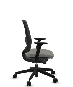 Camif Chaises De Bureau>FLOKK Fauteuil de bureau base noire et dossier résille Light Up 250SL - - Roulettes pour sol dur
