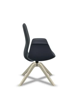 Camif Chaises De Bureau>FLOKK Fauteuil de bureau à dossier inclinable pieds bois Ellie Pro 20HW -