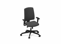 Camif Chaises De Bureau>FLOKK Fauteuil de bureau dossier capitonné et accoudoirs réglables Raya 23S - - Roulettes pour sol dur