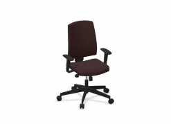 Camif Chaises De Bureau>FLOKK Fauteuil de bureau dossier capitonné et accoudoirs réglables Raya 23S - - Roulettes pour sol dur