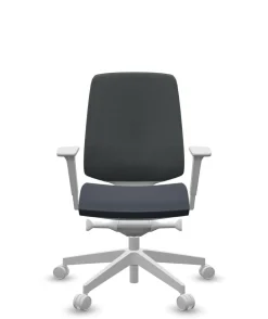 Camif Chaises De Bureau>FLOKK Fauteuil de bureau base grise et dossier résille Light Up 250SL - - Roulettes pour sol dur