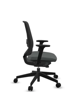 Camif Chaises De Bureau>FLOKK Fauteuil de bureau base noire et dossier résille Light Up 250SL - - Roulettes pour sol dur