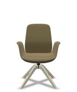 Camif Chaises De Bureau>FLOKK Fauteuil de bureau à dossier inclinable pieds bois Ellie Pro 20HW -