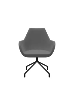 Camif Chaises De Bureau>FLOKK Fauteuil entièrement capitonné piètement 4 branches métal FAN 10H -