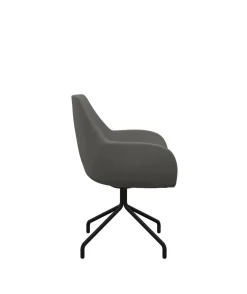 Camif Chaises De Bureau>FLOKK Fauteuil entièrement capitonné piètement 4 branches métal FAN 10H -