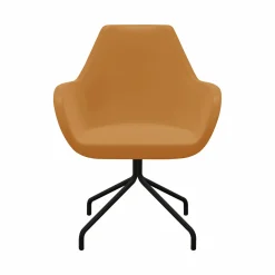 Camif Chaises De Bureau>FLOKK Fauteuil entièrement capitonné piètement 4 branches métal FAN 10H -