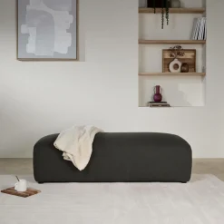 Camif Repose-Pieds>Grand pouf tissu Pavel -