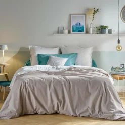 Camif Housses De Couette>Housse de couette coton bio Fil & Sens - - 140 x 200 cm
