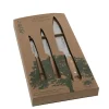 Camif Couteaux De Cuisine>JEAN DUBOST Coffret de 3 couteaux de cuisine manche chêne