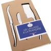 Camif Couteaux De Cuisine>JEAN DUBOST Coffret de 3 couteaux à fromages Laguiole Inox