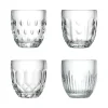 Camif Verres|Verres>LA ROCHERE Set de 4 gobelets assortis Troquet