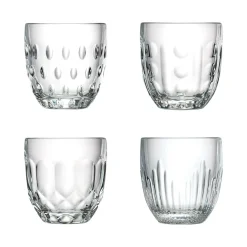 Camif Verres|Verres>LA ROCHERE Set de 4 gobelets assortis Troquet
