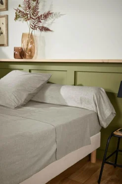 Camif Draps>LASA HOME Drap plat coton flanelle Livia - - 240 x 300 cm
