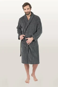Camif Peignoirs>LASA HOME Peignoir coton Leonardo - - Taille S