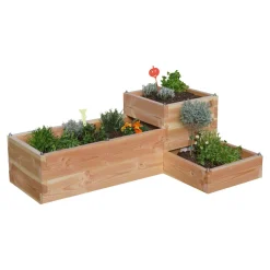 Camif Carrés De Potager>LE CARRE FANTASTIK Carré de Potager 3 Niveaux Vivik en Bois