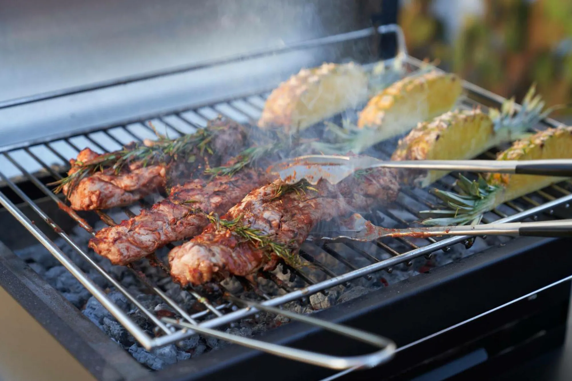 Camif Barbecues>LE MARQUIER Barbecue Le Barbecue Français XL60 Duo en Inox et Acier Noir