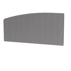 Camif Cuisines D'Extérieur>LE MARQUIER Crédence Courbe Gauche pour Cuisine d'Extérieur en Inox