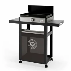 Camif Ensembles Planchas Et Dessertes>LE MARQUIER Ensemble Plancha et Chariot La Plancha Française Électrique Acier