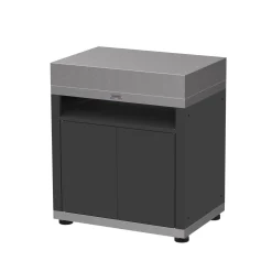 Camif Cuisines D'Extérieur>LE MARQUIER Meuble Tablette pour Cuisine d'Extérieur 80 x 55 cm en Acier Noir -