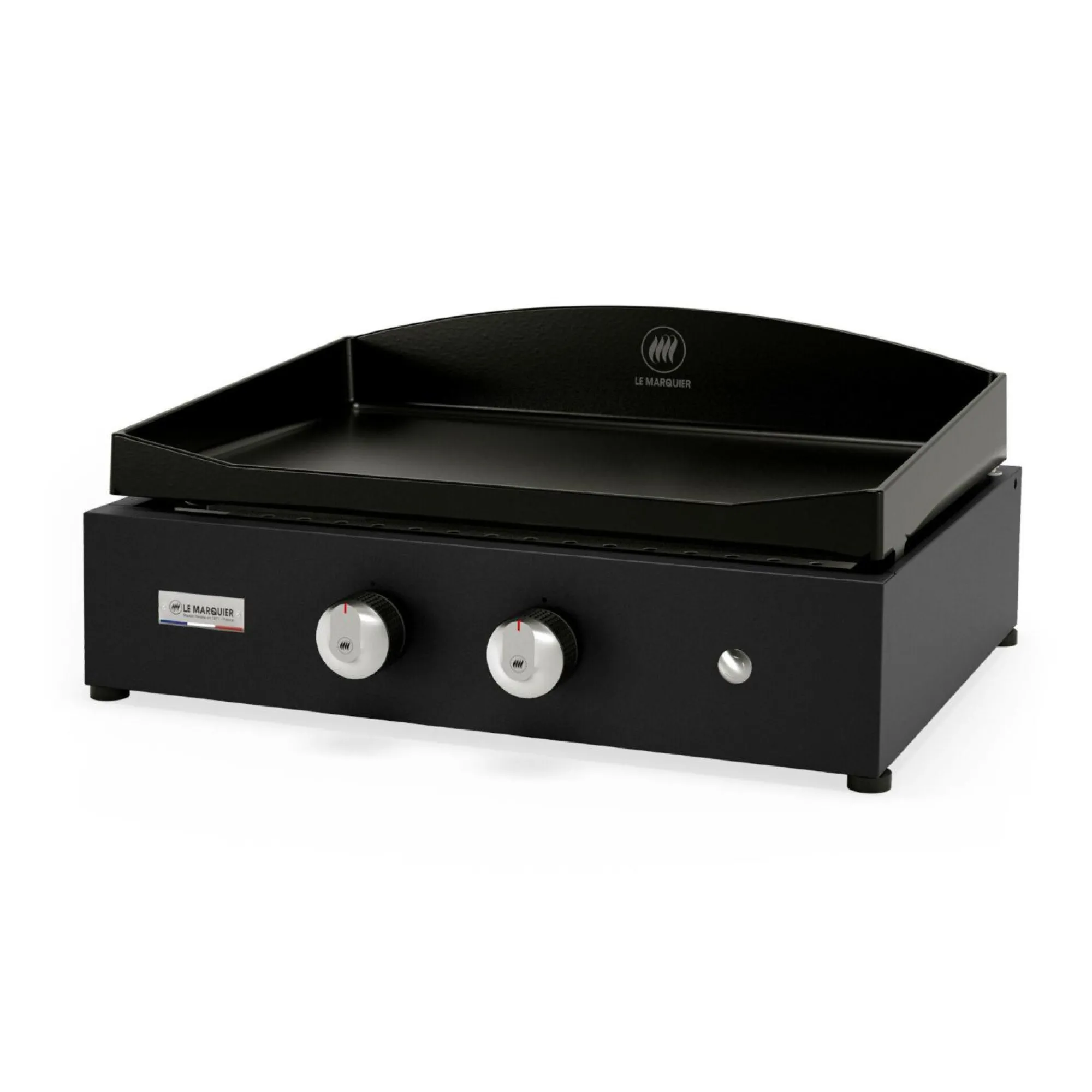 Camif Planchas>LE MARQUIER Plancha Gaz Pure 260 en Acier Noir