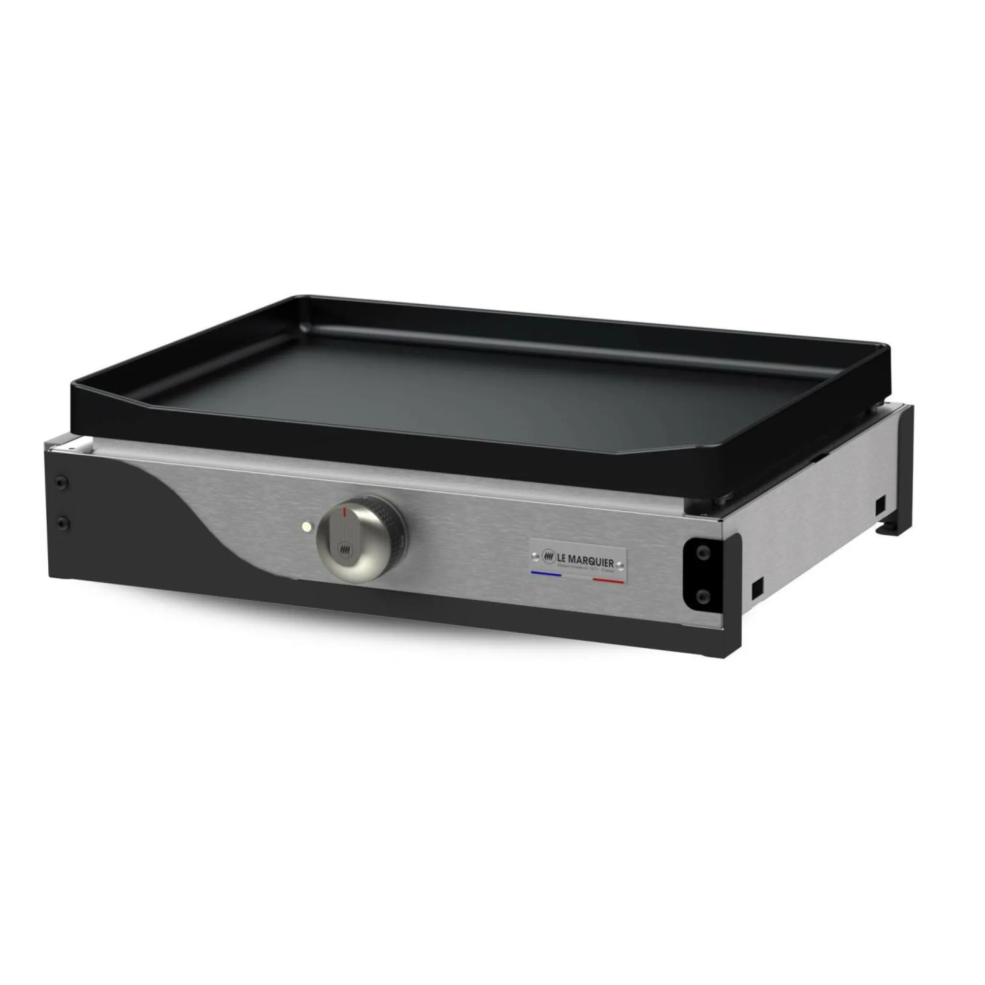 Camif Planchas>LE MARQUIER Plancha La Petite Française Électrique 150 Duo Inox et Acier Noir